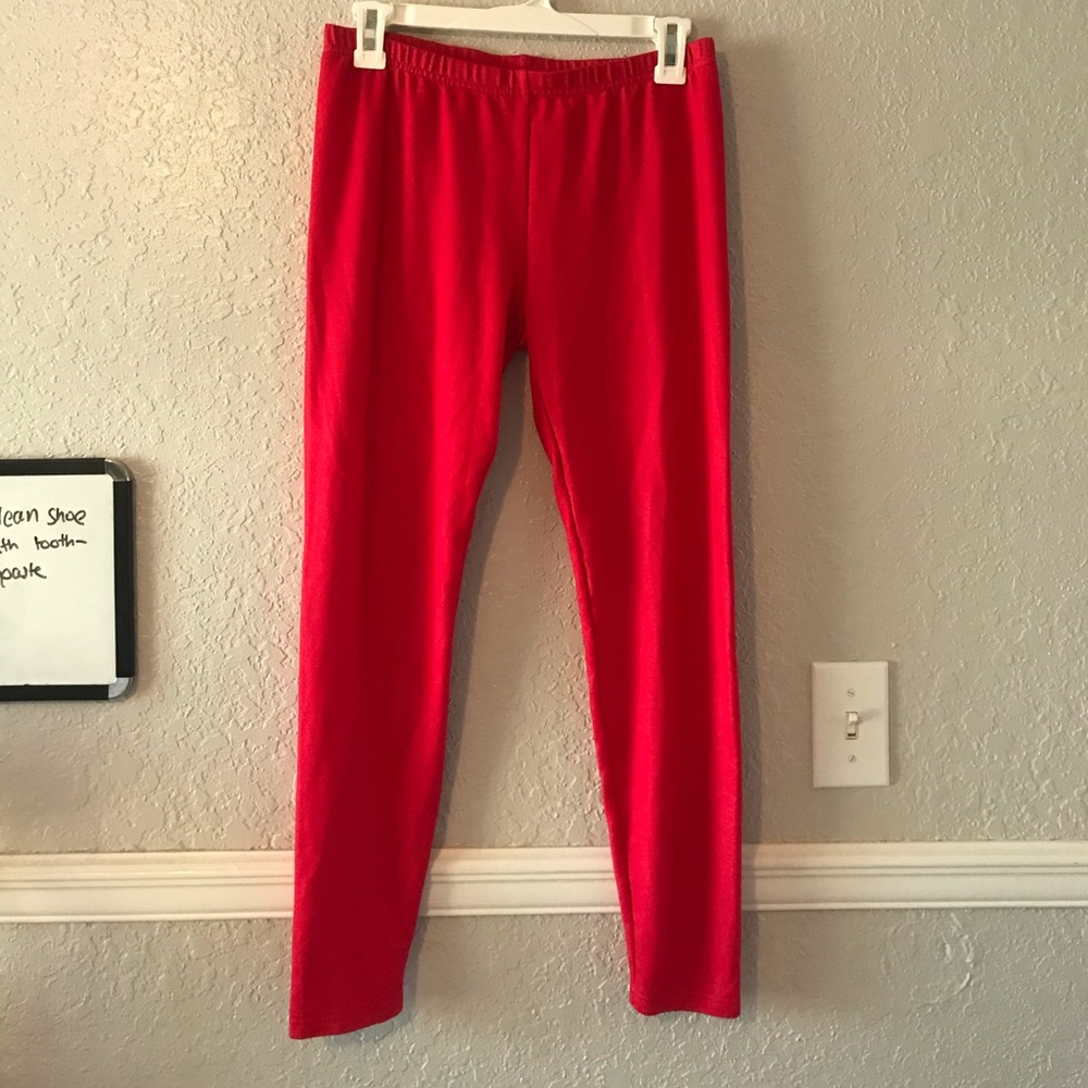 Red pants